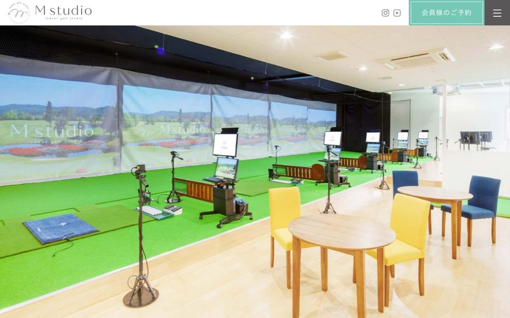 M studio 岡山 ゴルフスクール